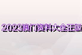 2024澳门正版资料免费大全,2024澳门资料全新发布合集_极速版1.23