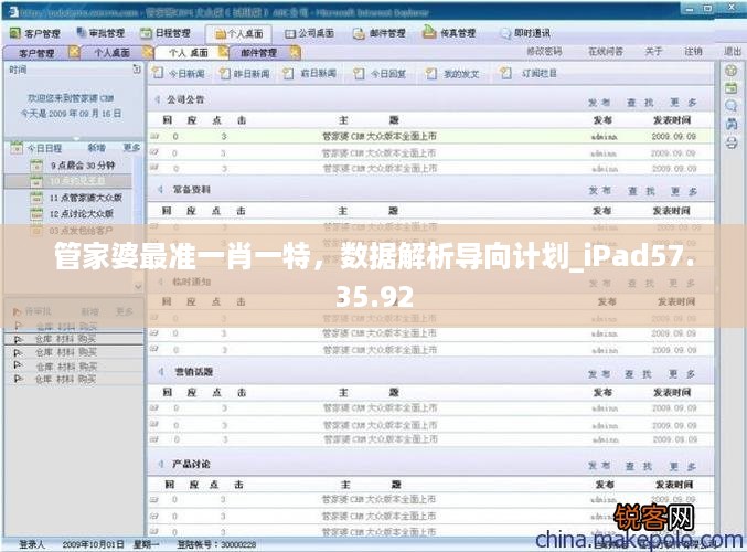 管家婆最准一肖一特，数据解析导向计划_iPad57.35.92