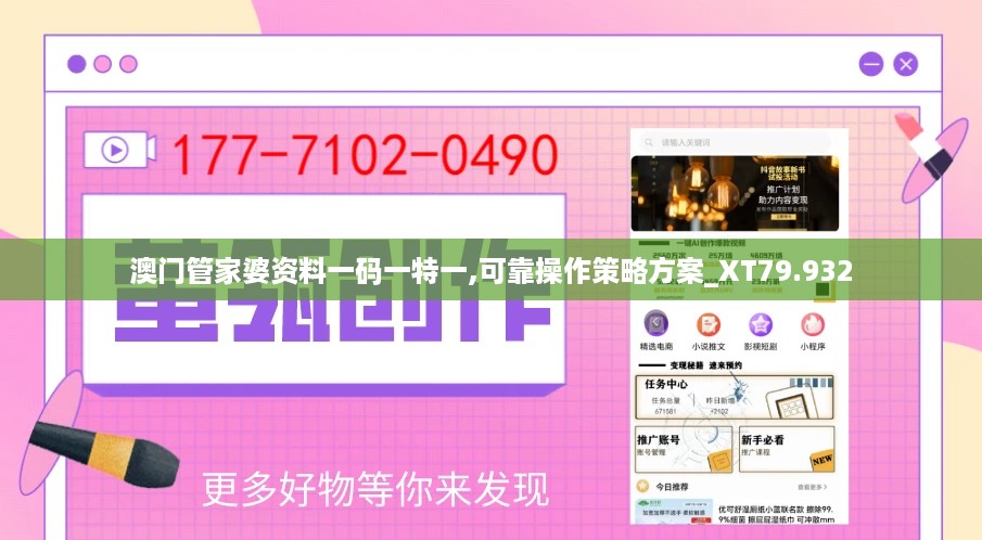 澳门管家婆资料一码一特一,可靠操作策略方案_XT79.932