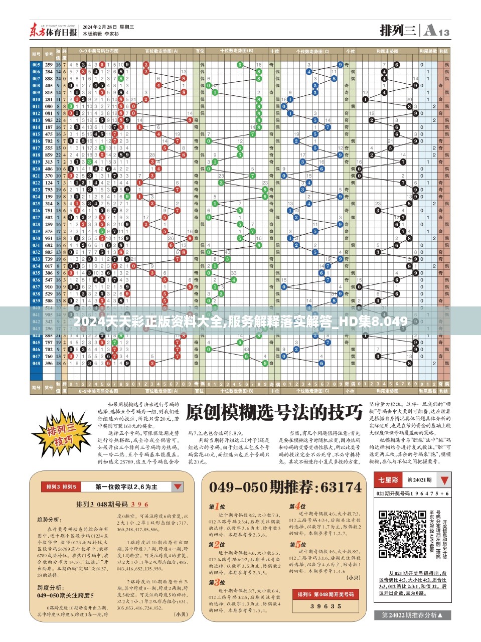 2024天天彩正版资料大全,服务解释落实解答_HD集8.049