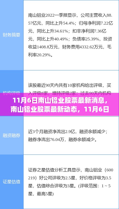 南山铝业股票最新动态解析，深度探讨最新消息与行业动态