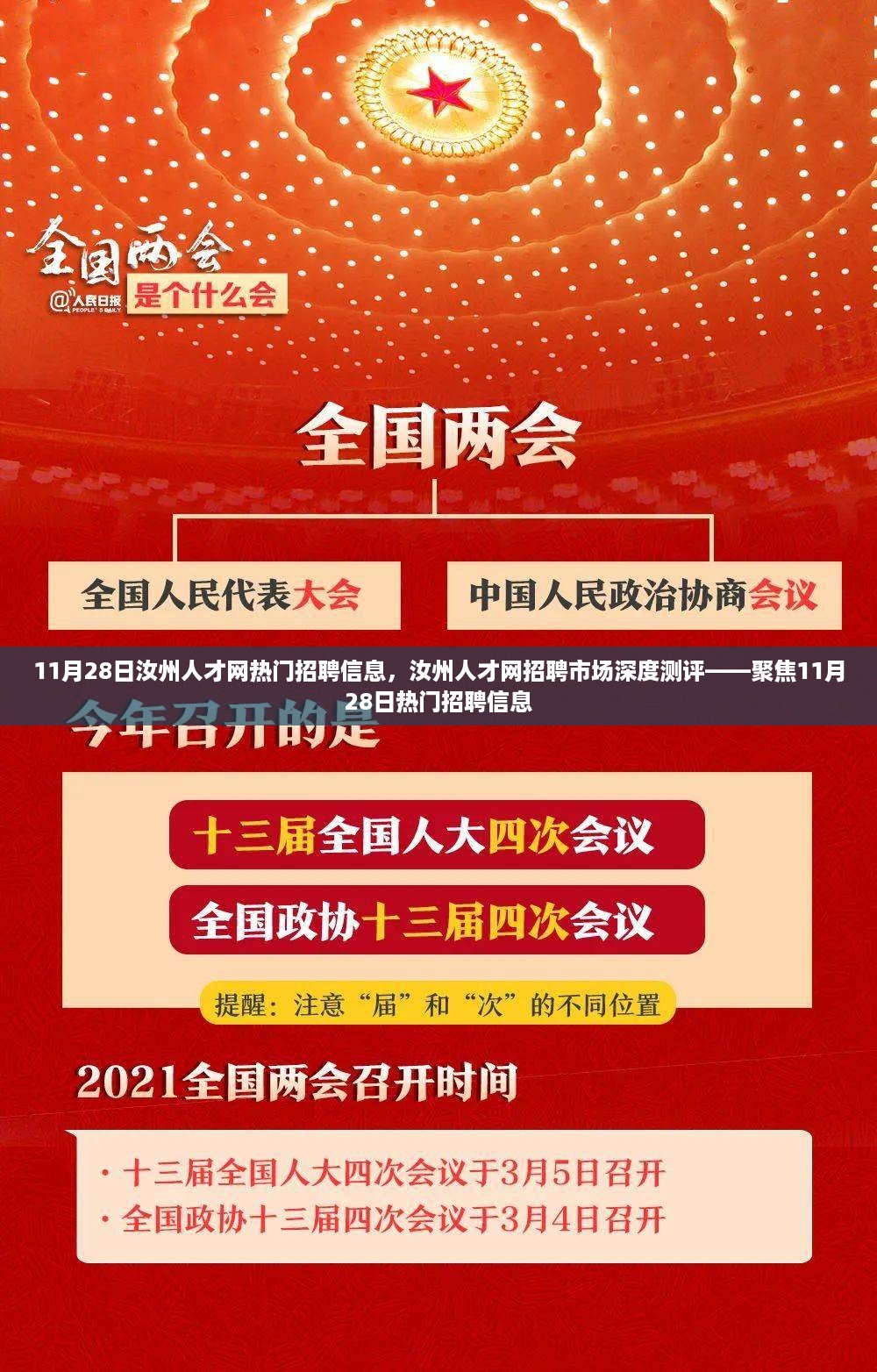 汝州人才网11月28日热门招聘信息深度测评与招聘市场概览